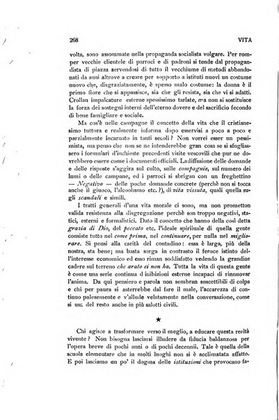 La vita rivista mensile dell'Unione giovanile per la moralità