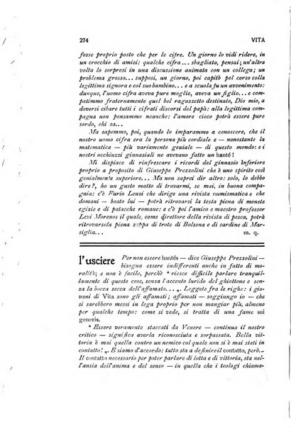 La vita rivista mensile dell'Unione giovanile per la moralità