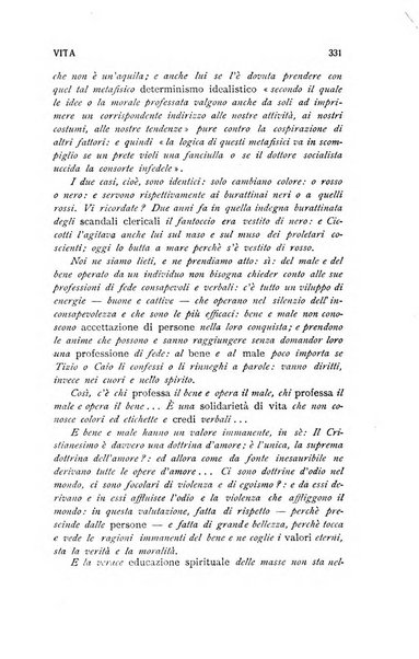 La vita rivista mensile dell'Unione giovanile per la moralità