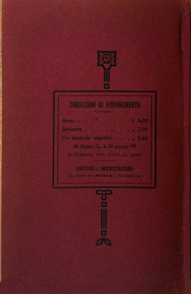 La vita rivista mensile dell'Unione giovanile per la moralità