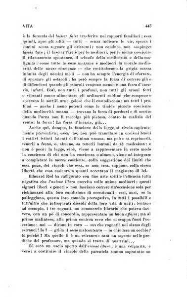 La vita rivista mensile dell'Unione giovanile per la moralità