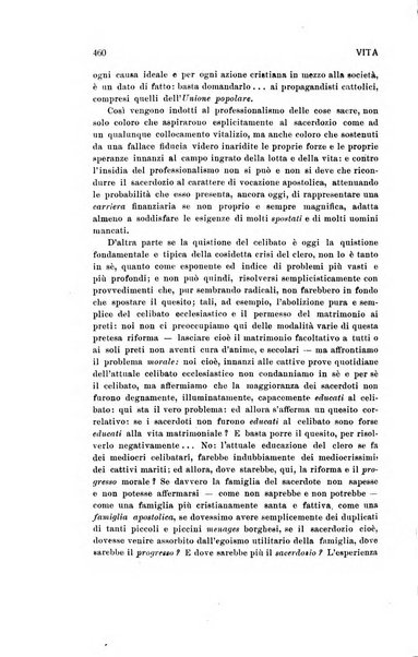 La vita rivista mensile dell'Unione giovanile per la moralità