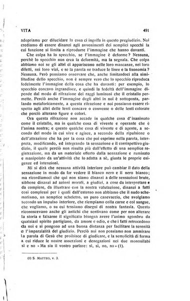 La vita rivista mensile dell'Unione giovanile per la moralità