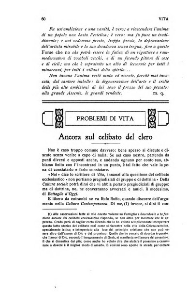 La vita rivista mensile dell'Unione giovanile per la moralità