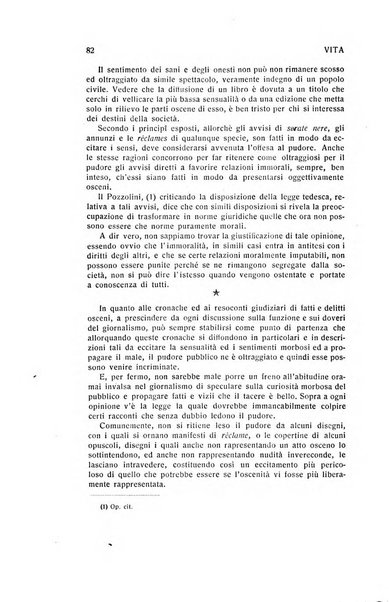 La vita rivista mensile dell'Unione giovanile per la moralità