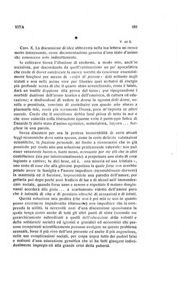 La vita rivista mensile dell'Unione giovanile per la moralità