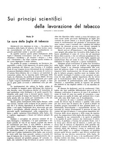 Il tabacco organo dell'industria e del commercio del tabacco