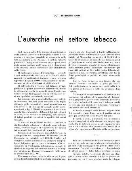 Il tabacco organo dell'industria e del commercio del tabacco