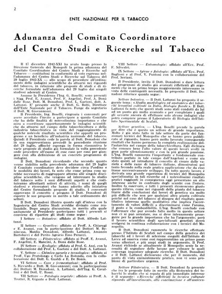 Il tabacco organo dell'industria e del commercio del tabacco