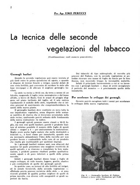 Il tabacco organo dell'industria e del commercio del tabacco