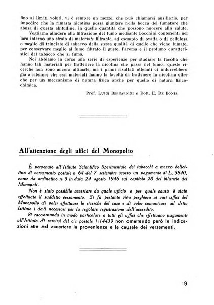 Il tabacco organo dell'industria e del commercio del tabacco