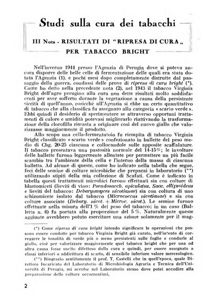 Il tabacco organo dell'industria e del commercio del tabacco