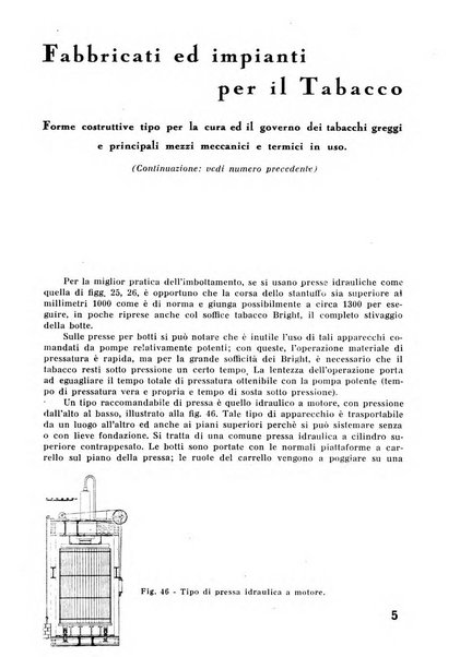 Il tabacco organo dell'industria e del commercio del tabacco