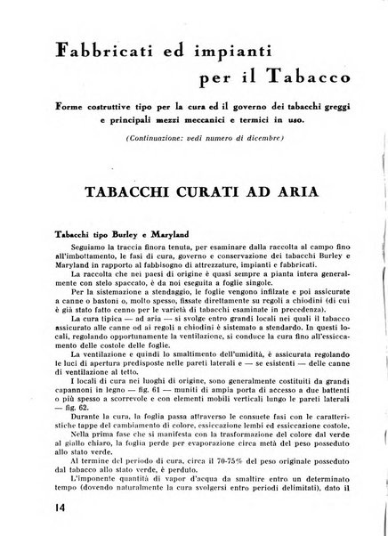 Il tabacco organo dell'industria e del commercio del tabacco