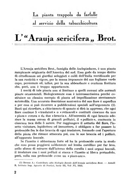 Il tabacco organo dell'industria e del commercio del tabacco