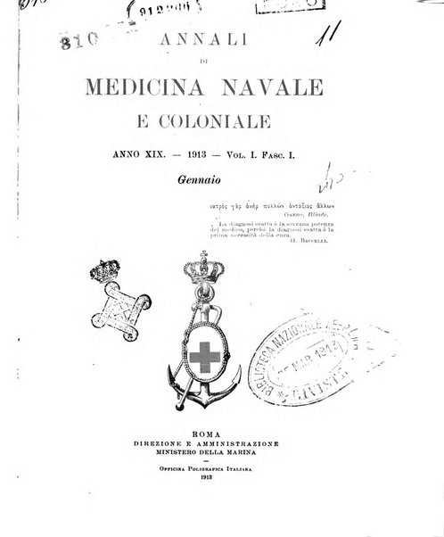 Annali di medicina navale e coloniale