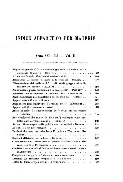 Annali di medicina navale e coloniale