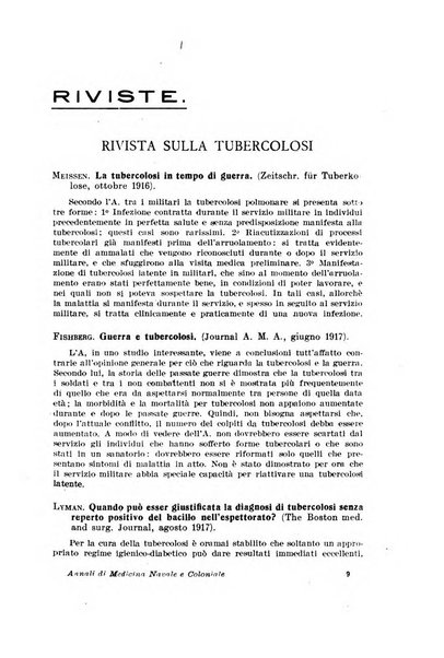 Annali di medicina navale e coloniale