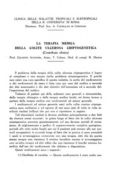 Annali di medicina navale e coloniale