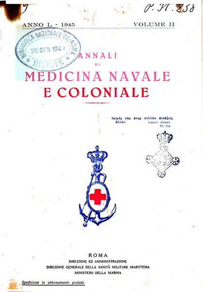 Annali di medicina navale e coloniale