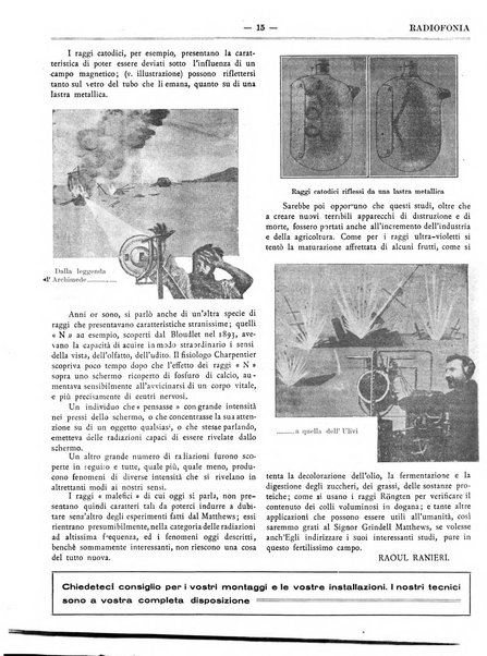 Radiofonia rivista quindicinale di radioelettricità