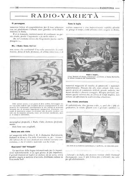 Radiofonia rivista quindicinale di radioelettricità