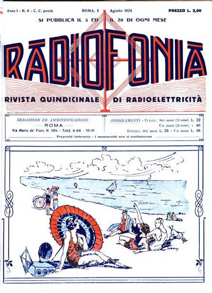 Radiofonia rivista quindicinale di radioelettricità