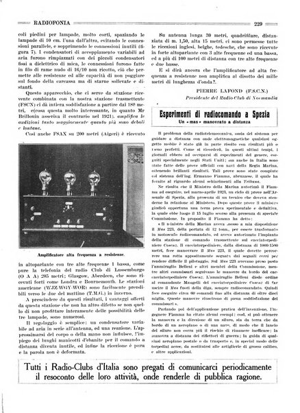 Radiofonia rivista quindicinale di radioelettricità