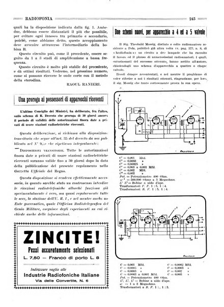 Radiofonia rivista quindicinale di radioelettricità