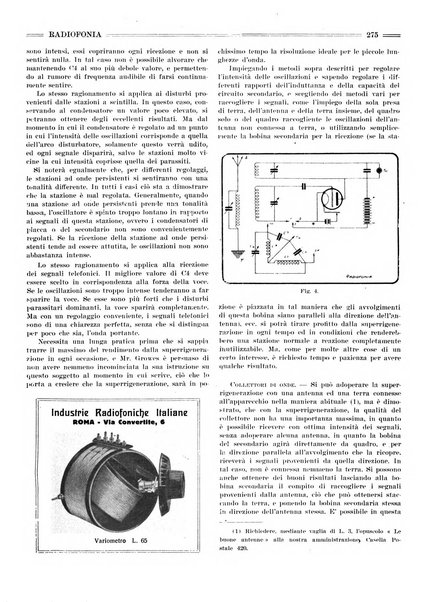 Radiofonia rivista quindicinale di radioelettricità