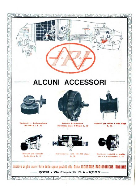 Radiofonia rivista quindicinale di radioelettricità