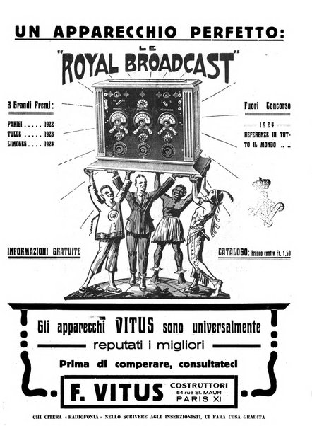 Radiofonia rivista quindicinale di radioelettricità