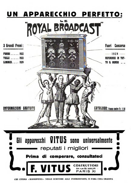 Radiofonia rivista quindicinale di radioelettricità