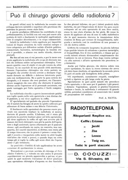 Radiofonia rivista quindicinale di radioelettricità