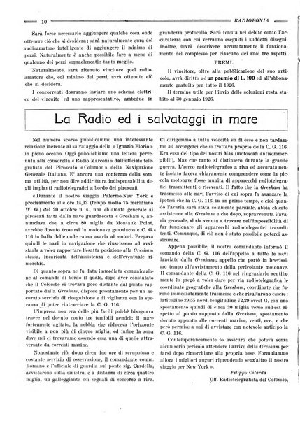 Radiofonia rivista quindicinale di radioelettricità