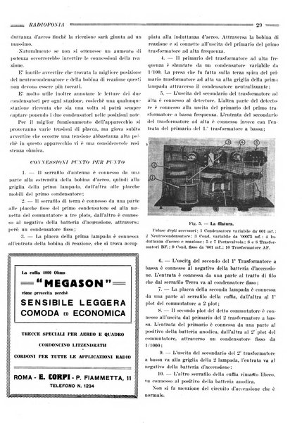 Radiofonia rivista quindicinale di radioelettricità