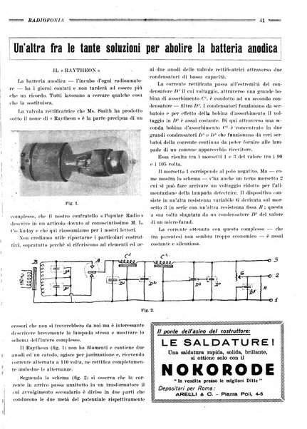 Radiofonia rivista quindicinale di radioelettricità