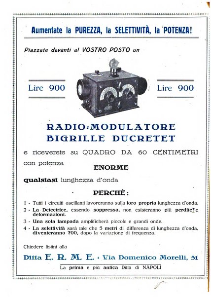 Radiofonia rivista quindicinale di radioelettricità