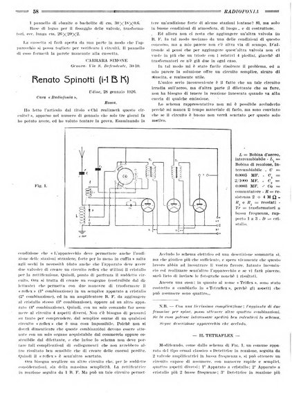 Radiofonia rivista quindicinale di radioelettricità