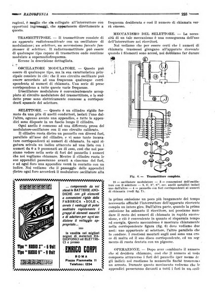 Radiofonia rivista quindicinale di radioelettricità