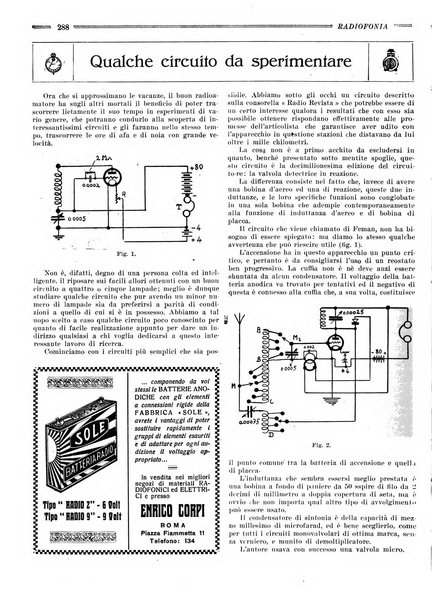 Radiofonia rivista quindicinale di radioelettricità