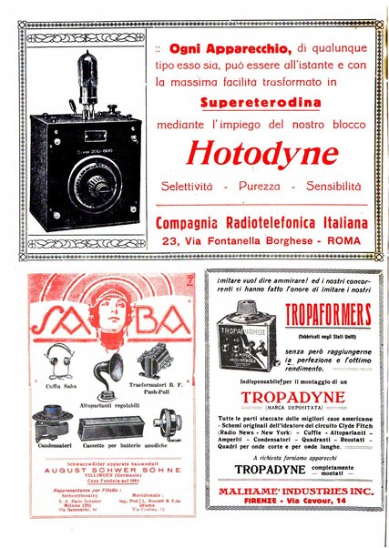 Radiofonia rivista quindicinale di radioelettricità