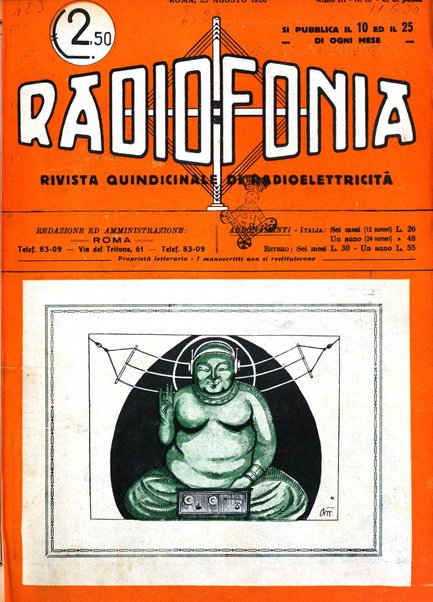 Radiofonia rivista quindicinale di radioelettricità