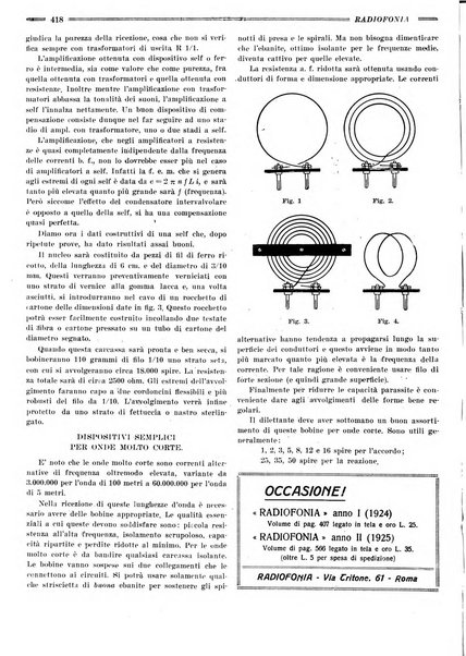 Radiofonia rivista quindicinale di radioelettricità