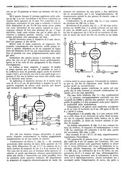 Radiofonia rivista quindicinale di radioelettricità