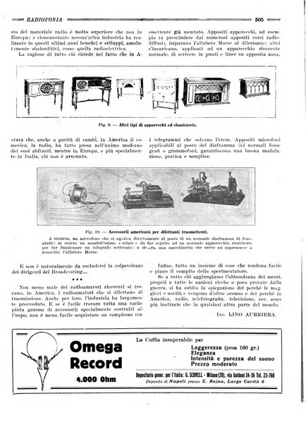 Radiofonia rivista quindicinale di radioelettricità