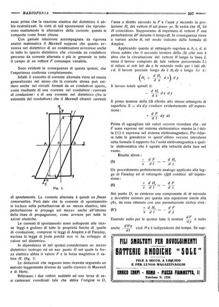 Radiofonia rivista quindicinale di radioelettricità