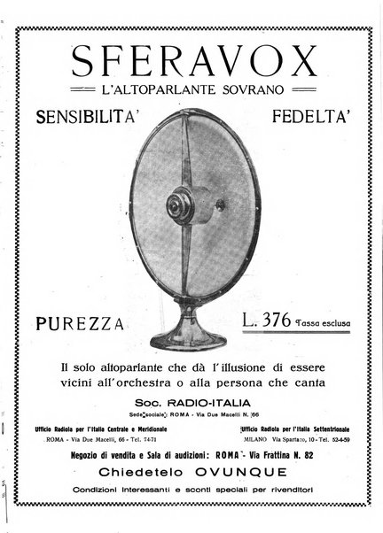 Radiofonia rivista quindicinale di radioelettricità