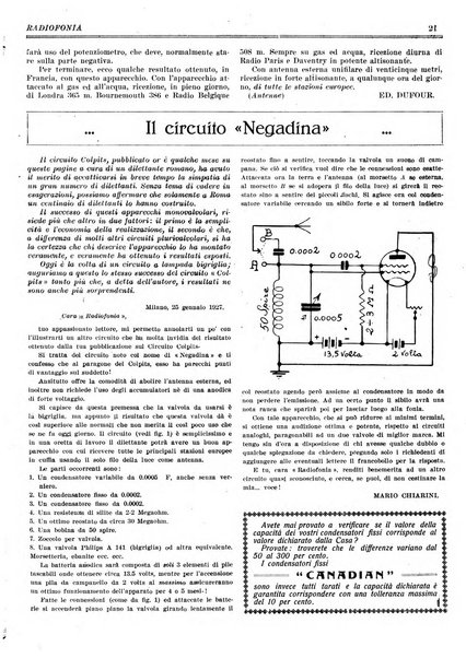 Radiofonia rivista quindicinale di radioelettricità