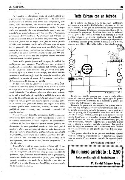 Radiofonia rivista quindicinale di radioelettricità